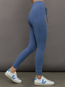 High Rise Sport Pocket Legging in Melt | Blue Horizon
