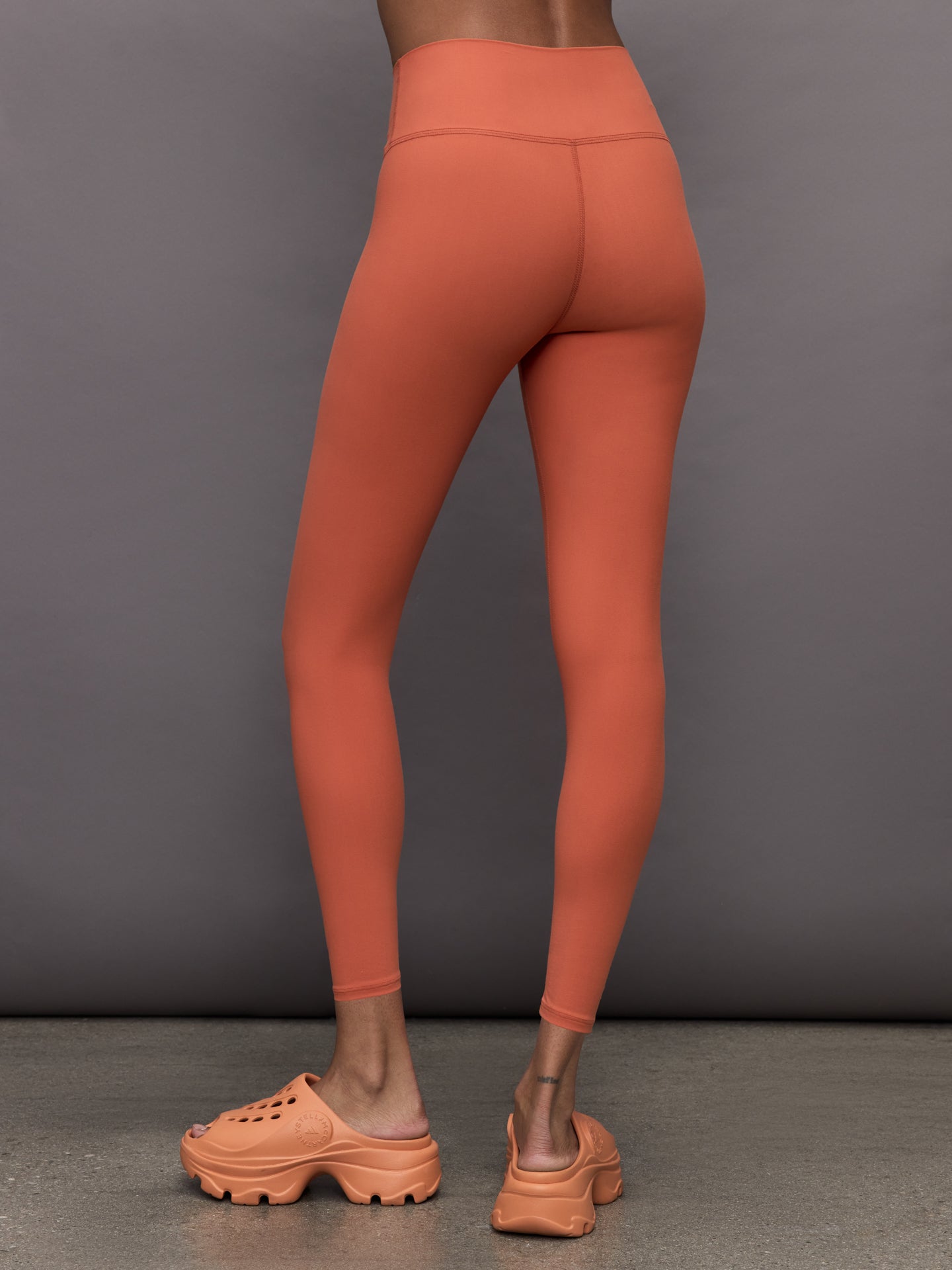 High Rise Legging in Melt | Burnt Sienna