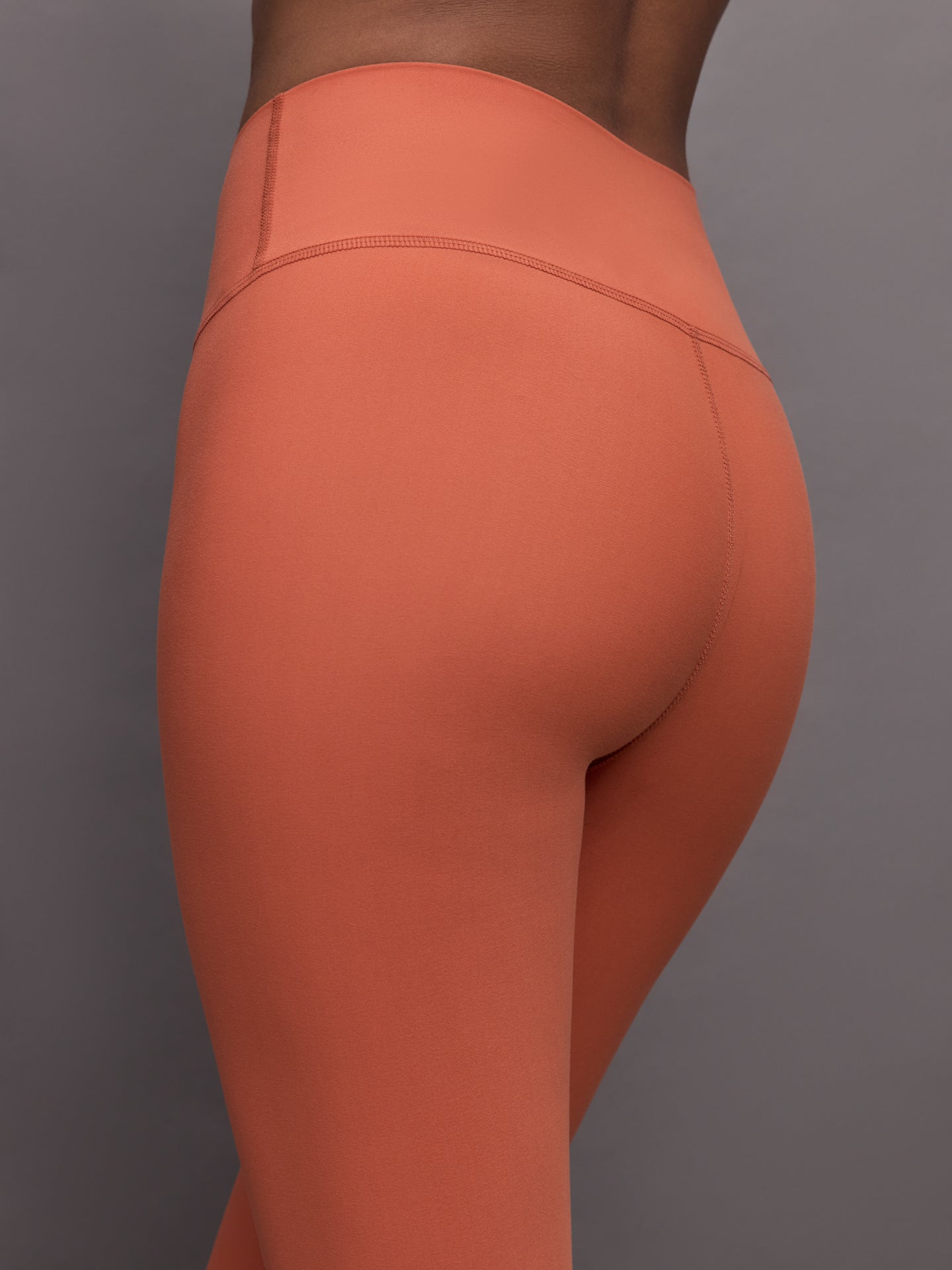 Carbon38 | High Rise Legging in Melt | Burnt Sienna