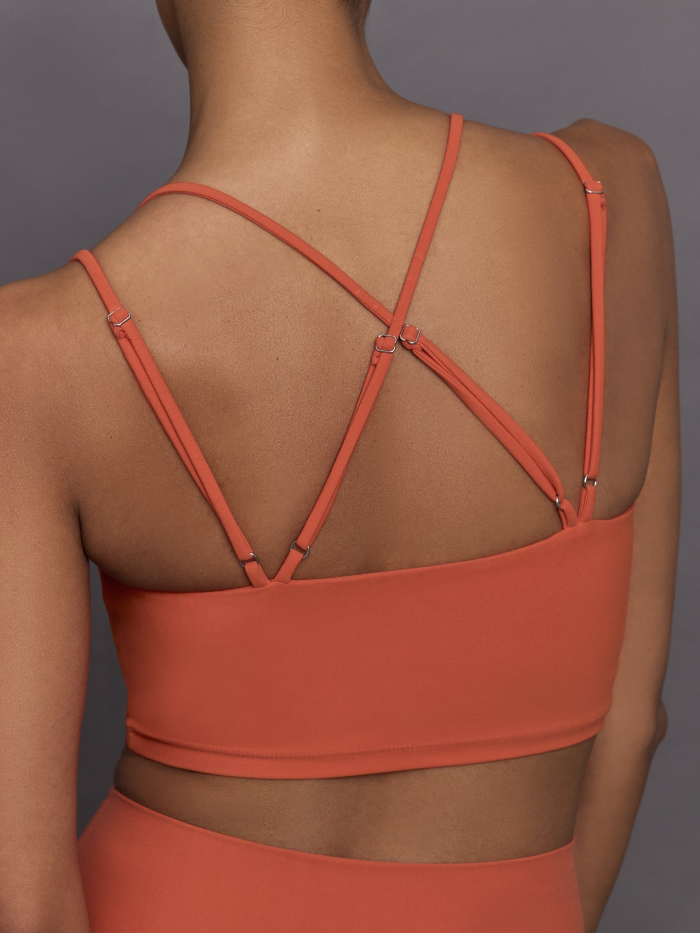 Carbon38 | Strappy Bra in Melt | Burnt Sienna