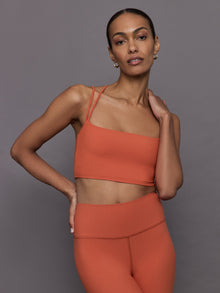 Carbon38 | Strappy Bra in Melt | Burnt Sienna