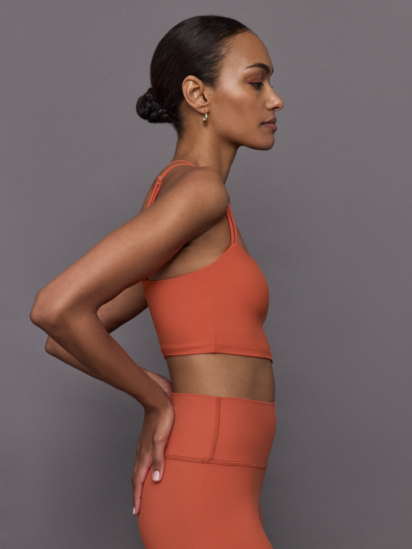 Strappy Bra in Melt | Burnt Sienna