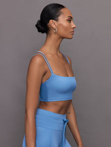 Strappy Bra in Melt | Coronet Blue