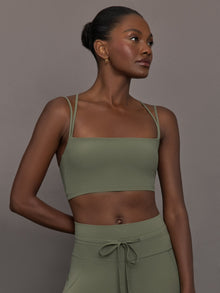 Strappy Bra in Melt | Moss