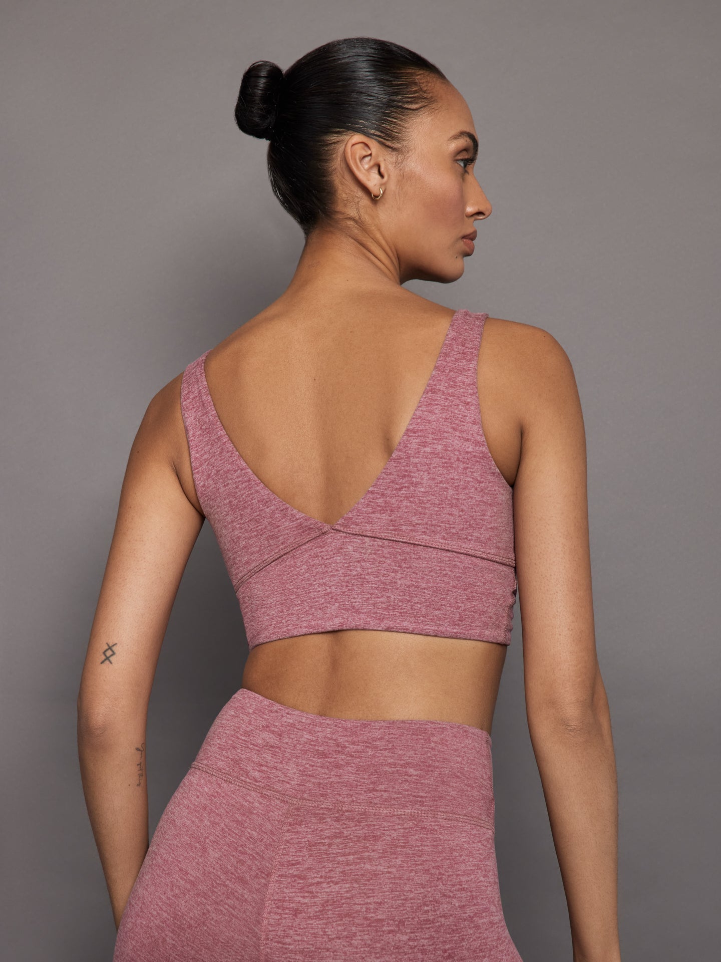 Wrap Bra in Heather Melt | Hawthorn Rose Heather