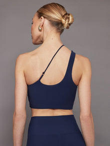 Carbon38 | One Shoulder Convertible Bra Top in Melt | Navy Blazer