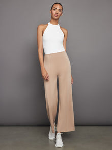 Carbon38 | SLEEVELESS MOCK NECK TOP IN MELT | White