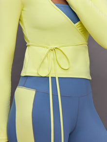 Long Sleeve Tie Top in Melt | Charlock