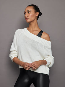 Carbon38 | Slouchy Knit Sweater | Off White