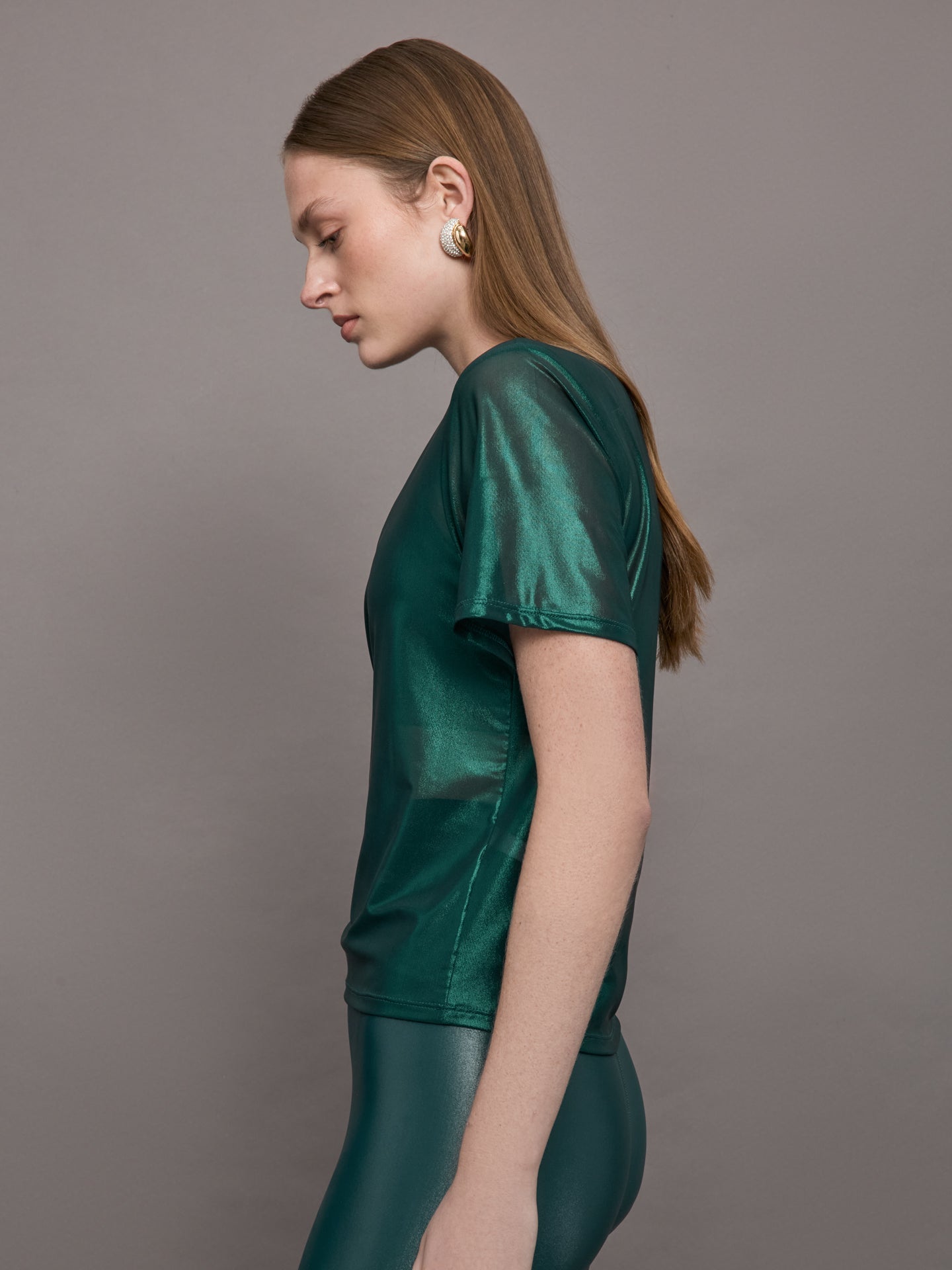 Carbon38 | Liquid Mesh Tee Shirt | Ponderosa Pine