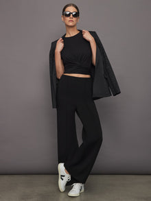 Carbon38 | Cap Sleeve Top | Black