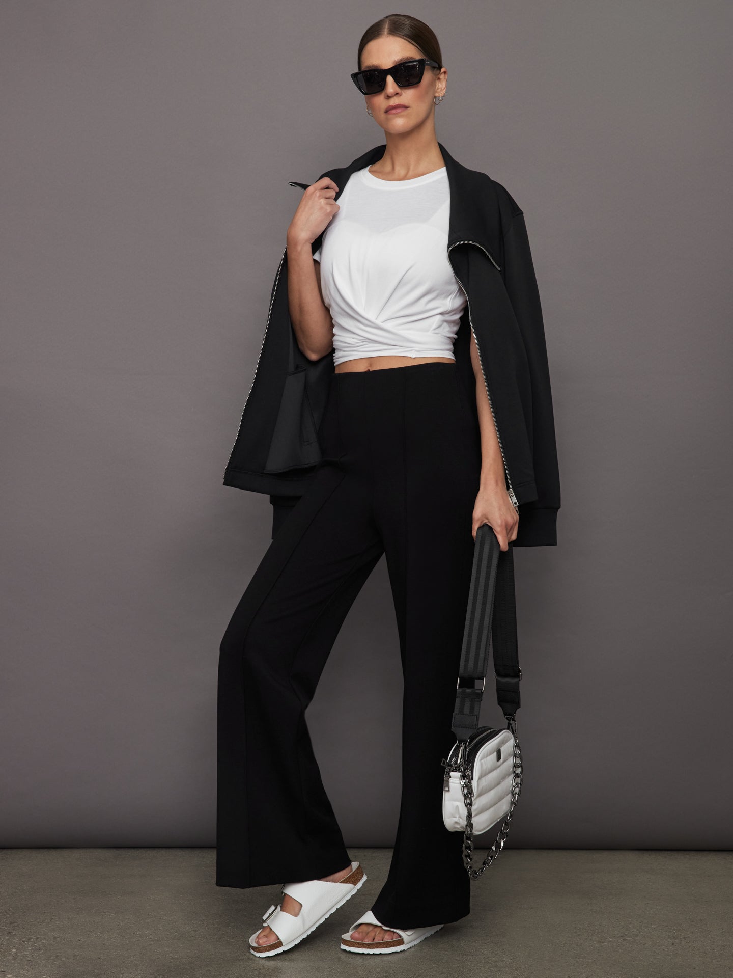 Carbon38 | Cap Sleeve Top | White