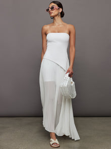 Carbon38 | Asymmetrical Sweater Top | Ivory