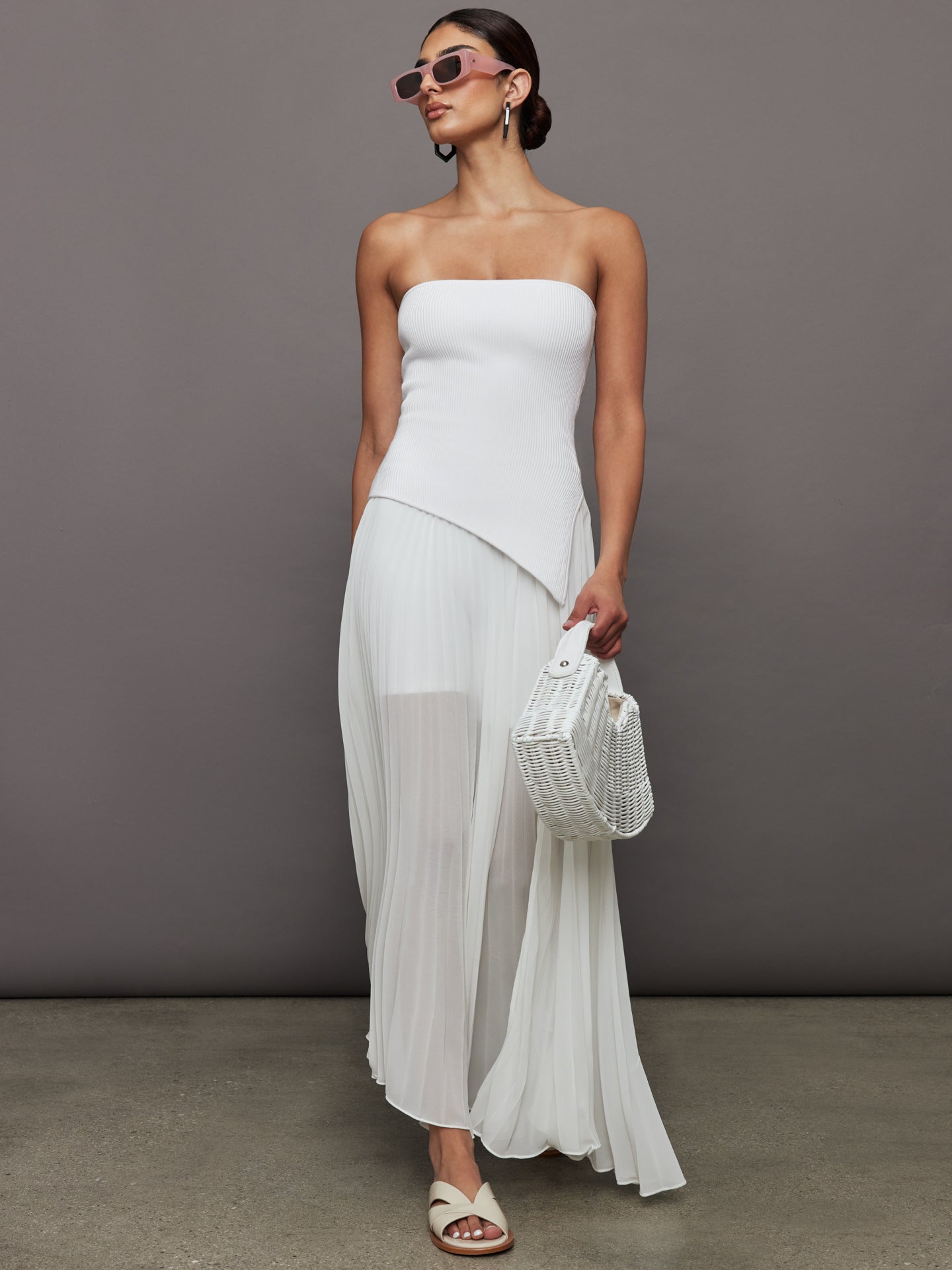 Carbon38 | Asymmetrical Sweater Top | Ivory