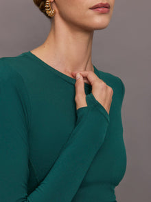 Long Sleeve Crew Neck in Melt | Ponderosa Pine