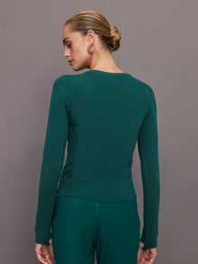 Long Sleeve Crew Neck in Melt | Ponderosa Pine