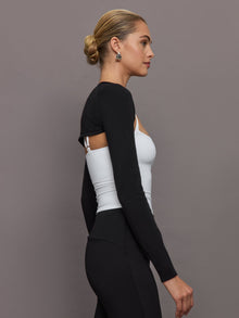 Carbon38 | Sweater Shrug | Black