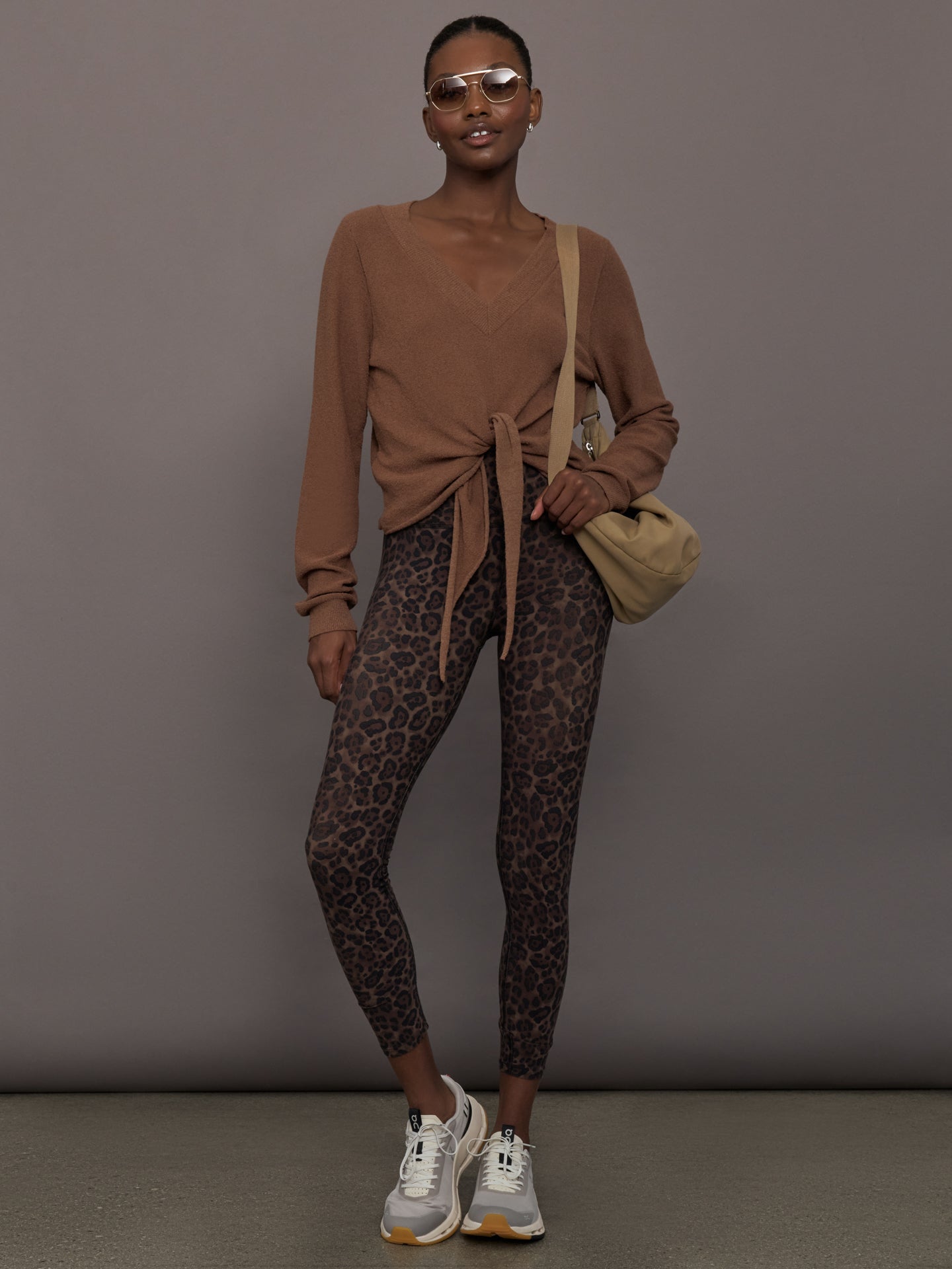 Knot Front Sweater | Cocoa