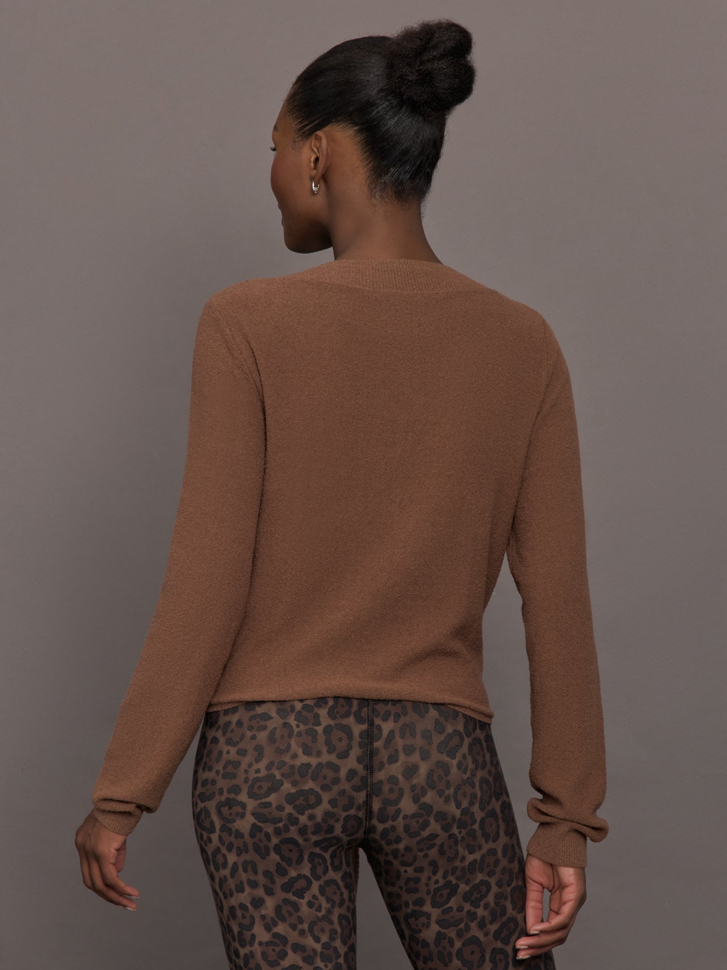 Knot Front Sweater | Cocoa
