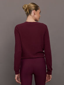 Knot Front Sweater | Fig