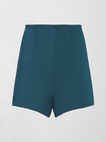 Carbon38 | High Rise Scuba Short | Deep Lagoon