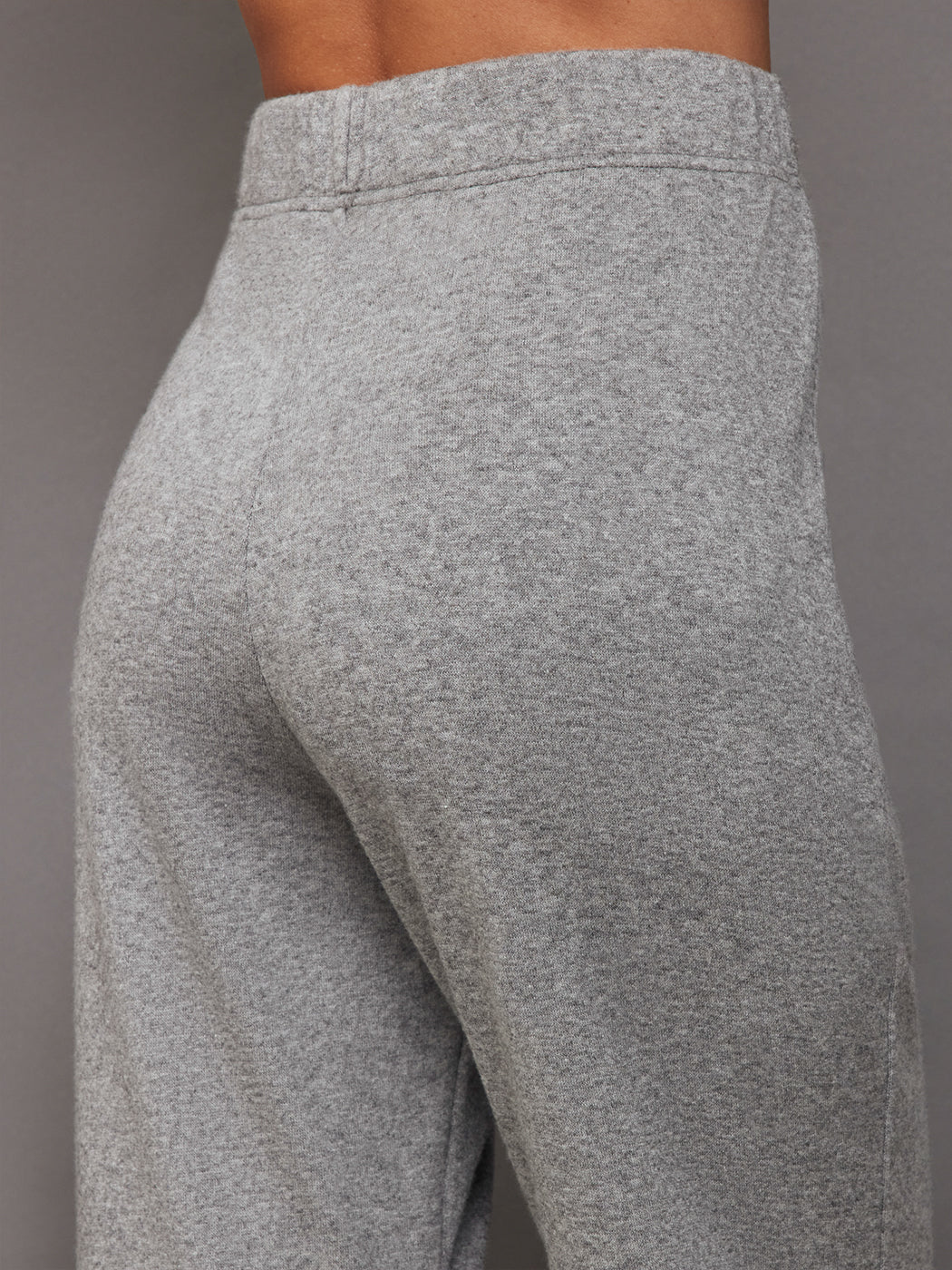 Carbon38 | Split Bootcut Sweatpant | Heather Grey