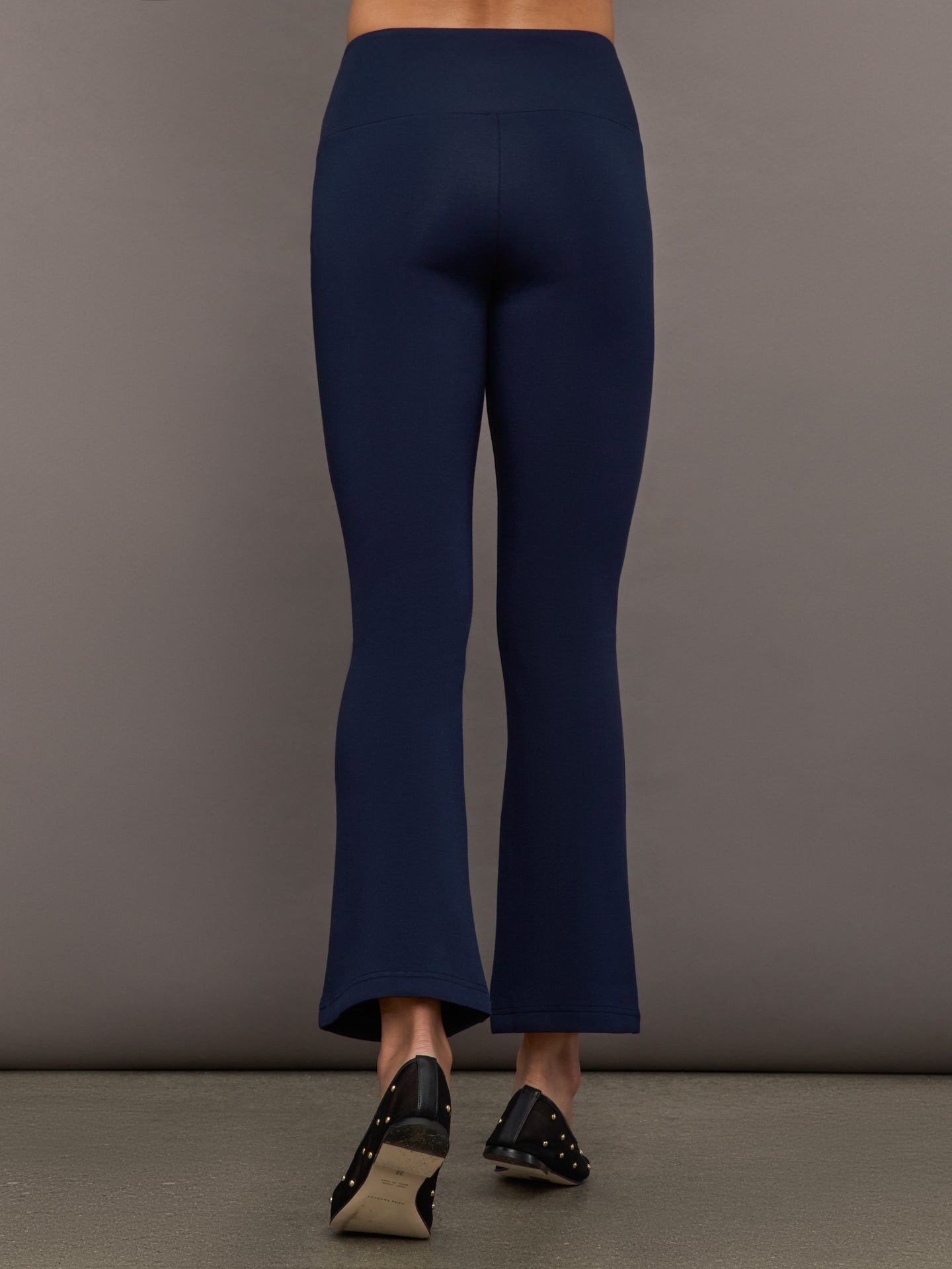 Carbon38 | Kick Flare Pant in Scuba | Navy