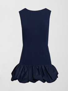 Carbon38 | Drop Waist Bubble Dress | Navy