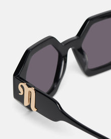 Carlen Bio-Plastic Sunglasses | Black