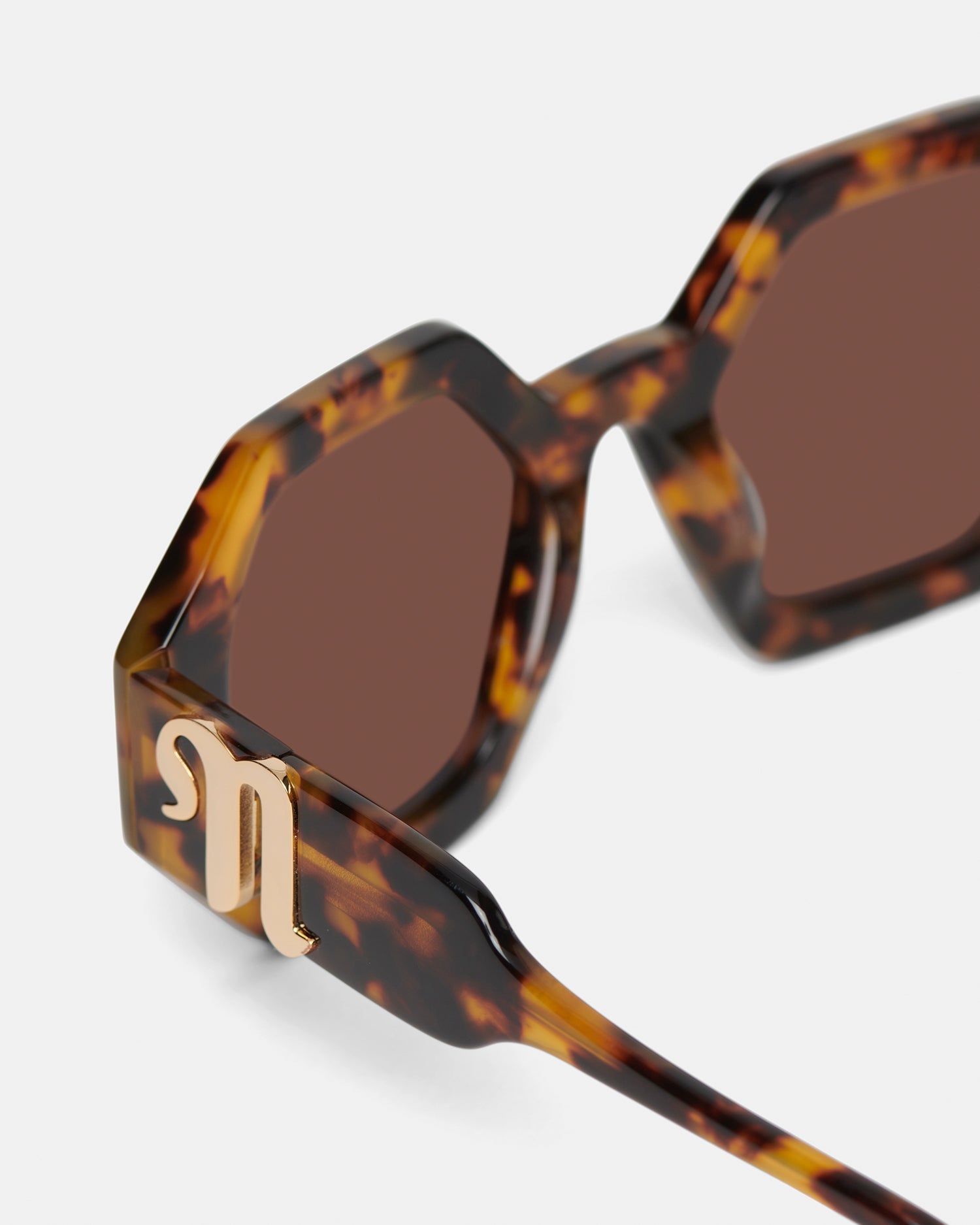 Carlen Bio-Plastic Sunglasses | Dark Amber