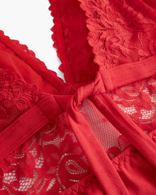 Red Chemise - Carmela Modal Slip