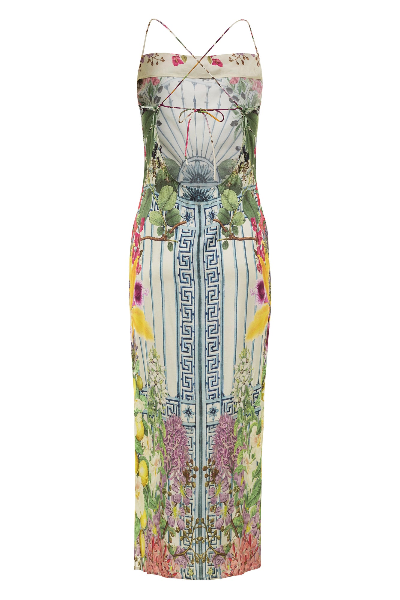Slip Dress | Floral Greek