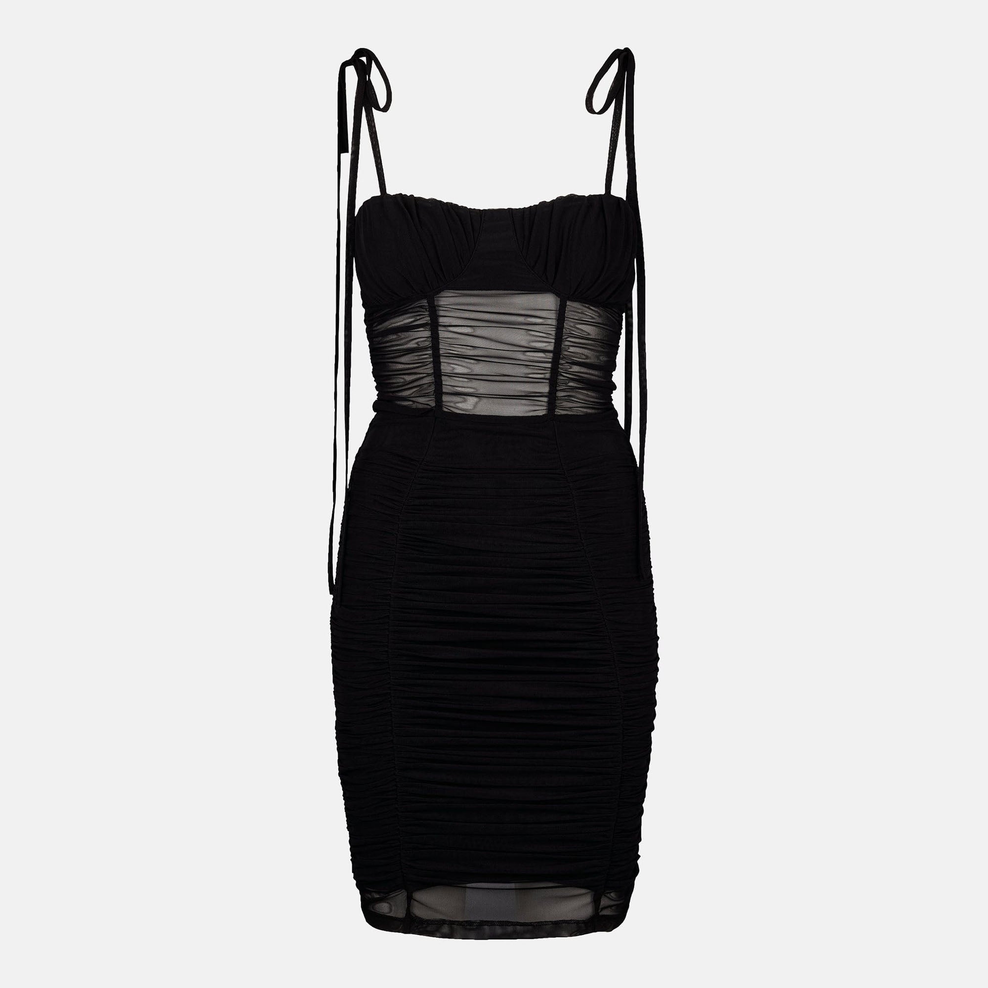 OW Collection Casandra Dress | Black Caviar