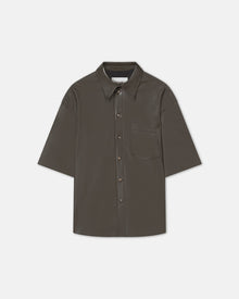 Mens | Casmir Okobor Alt-Leather Shirt | Soil