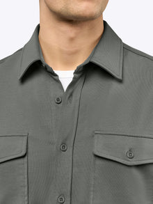 Mens | Hyperloop Overshirt | Signature-Fit | Castor Grey