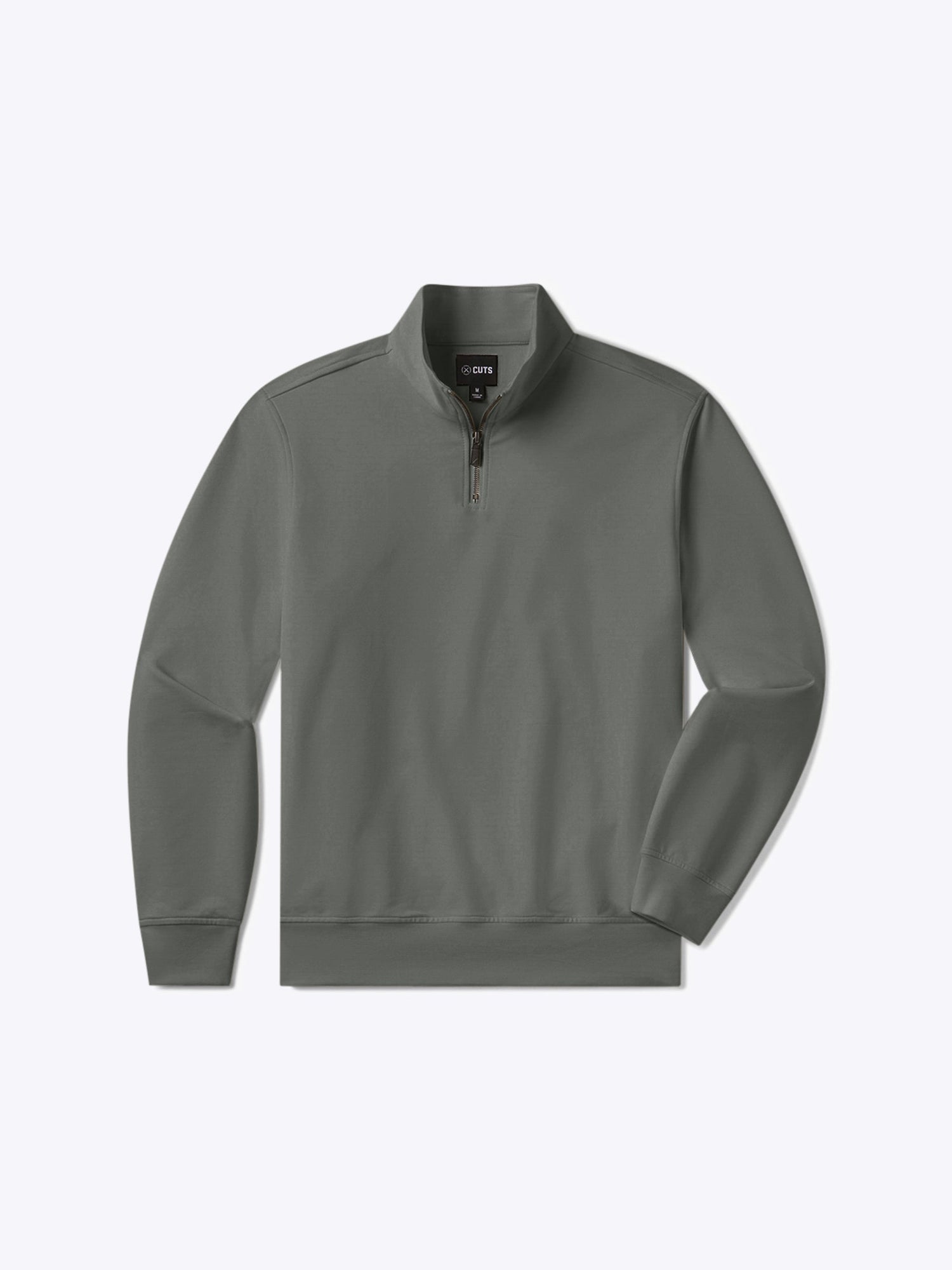Mens | Hyperloop Q-Zip | Signature-Fit | Castor Grey
