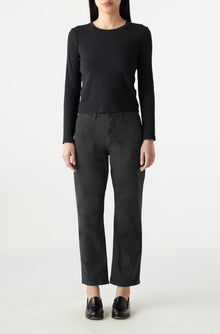AMO Denim | Cate in Washed Black
