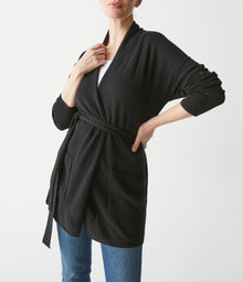 Nyx Open Cardigan | Black