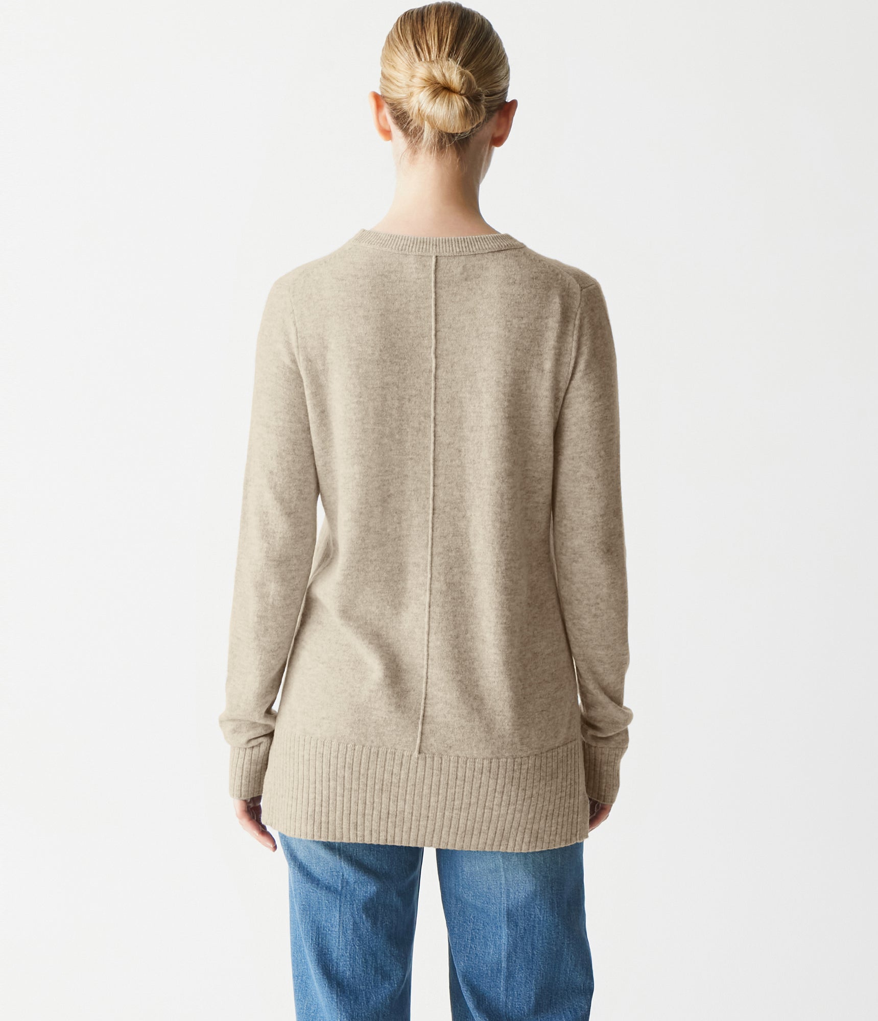 Willow Relaxed Pullover Sweater | Oatmeal