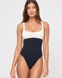 Descanso One Piece Swimsuit | Classic | Black-Cream