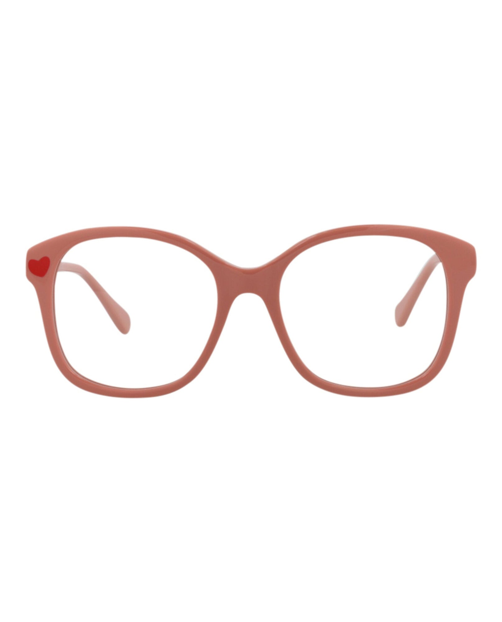 (Kids) Chloe Square Acetate Optical Frames | Pink