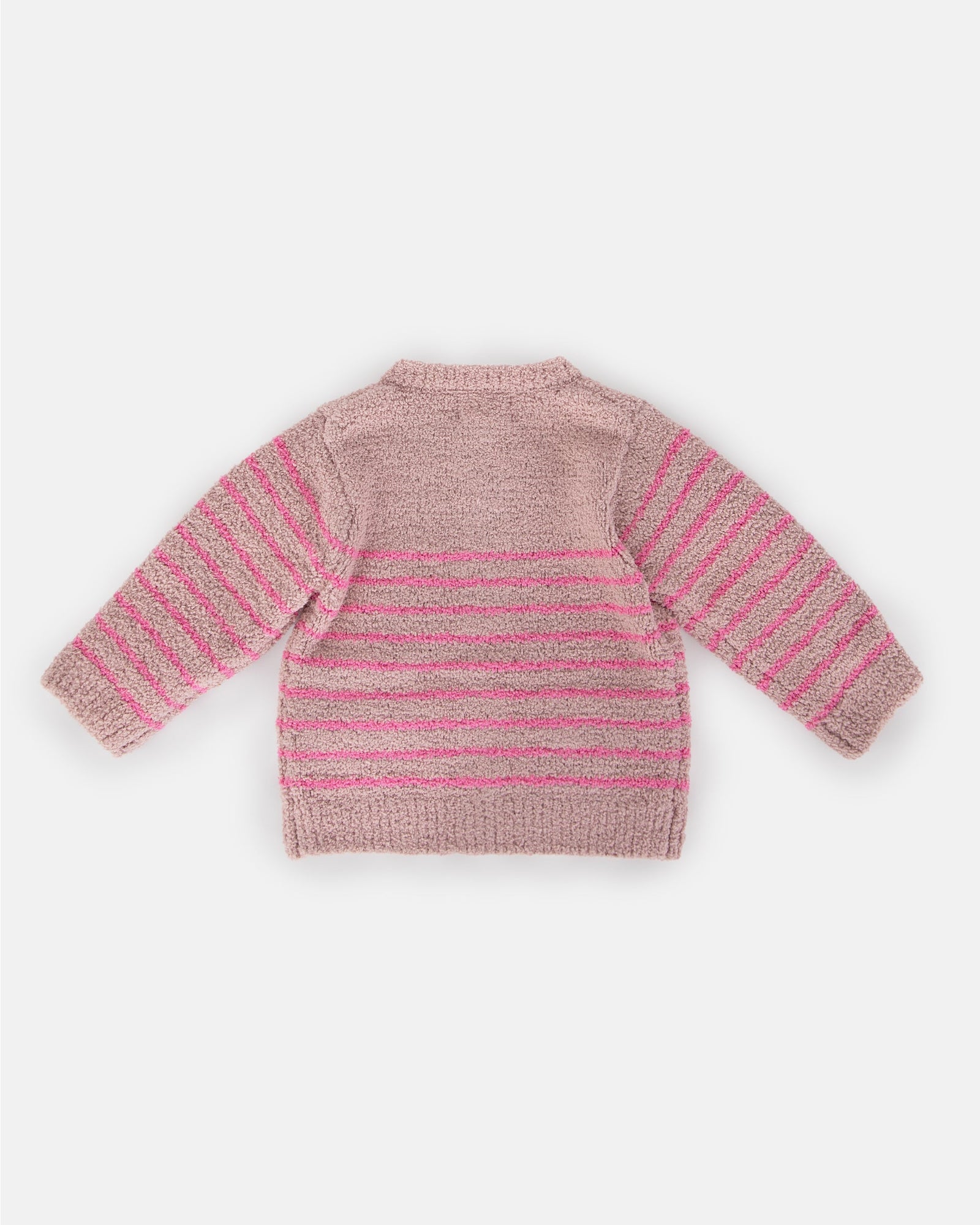 Camisole & Cardigan Set - Fuzzy | Ash Rose & Vivid Pink