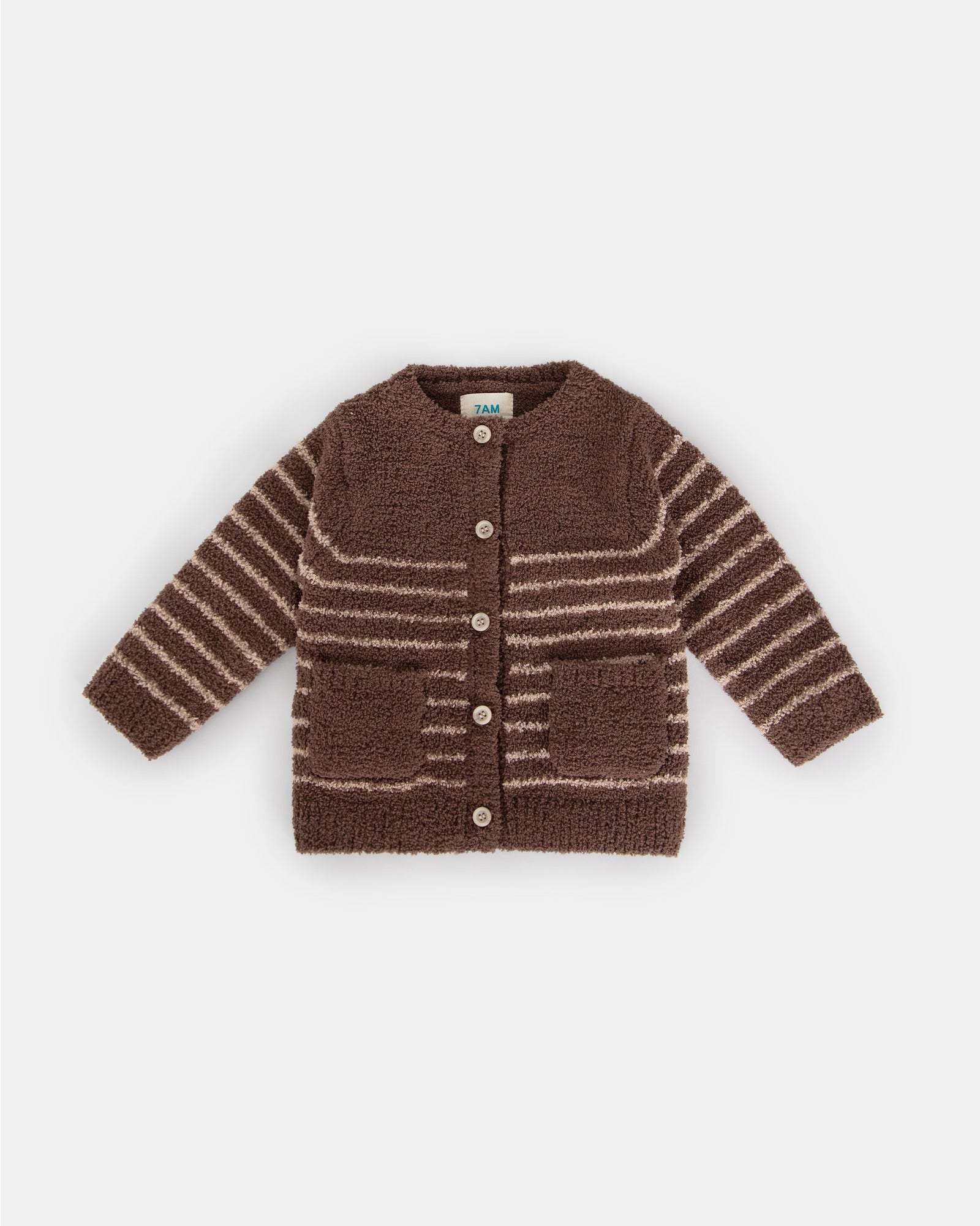 Camisole & Cardigan Set - Fuzzy | Choco & Pecan