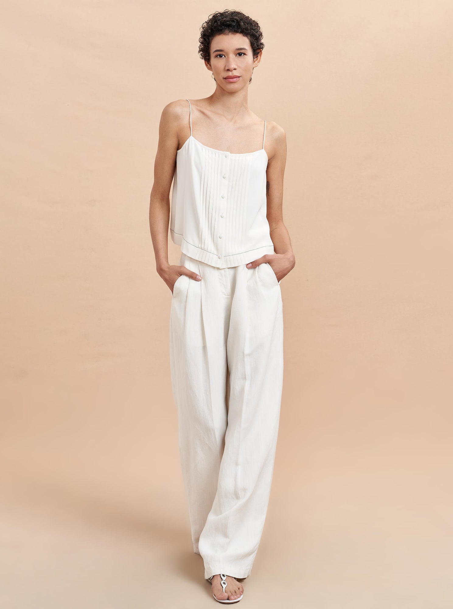 Selby Trouser | Ivory
