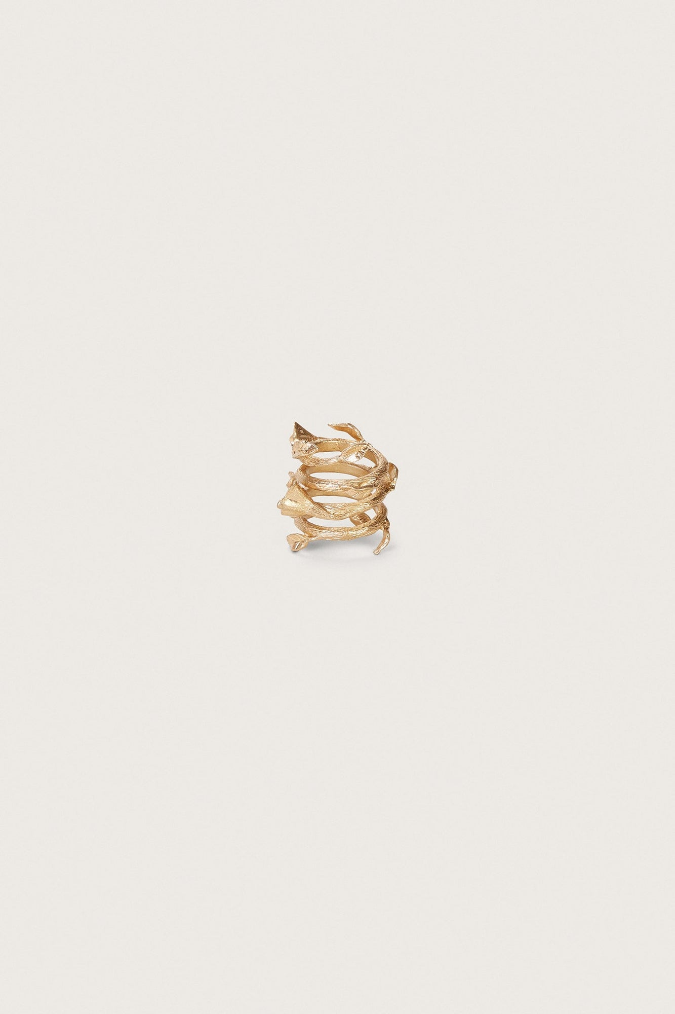 Fana Ring | Brushed Brass