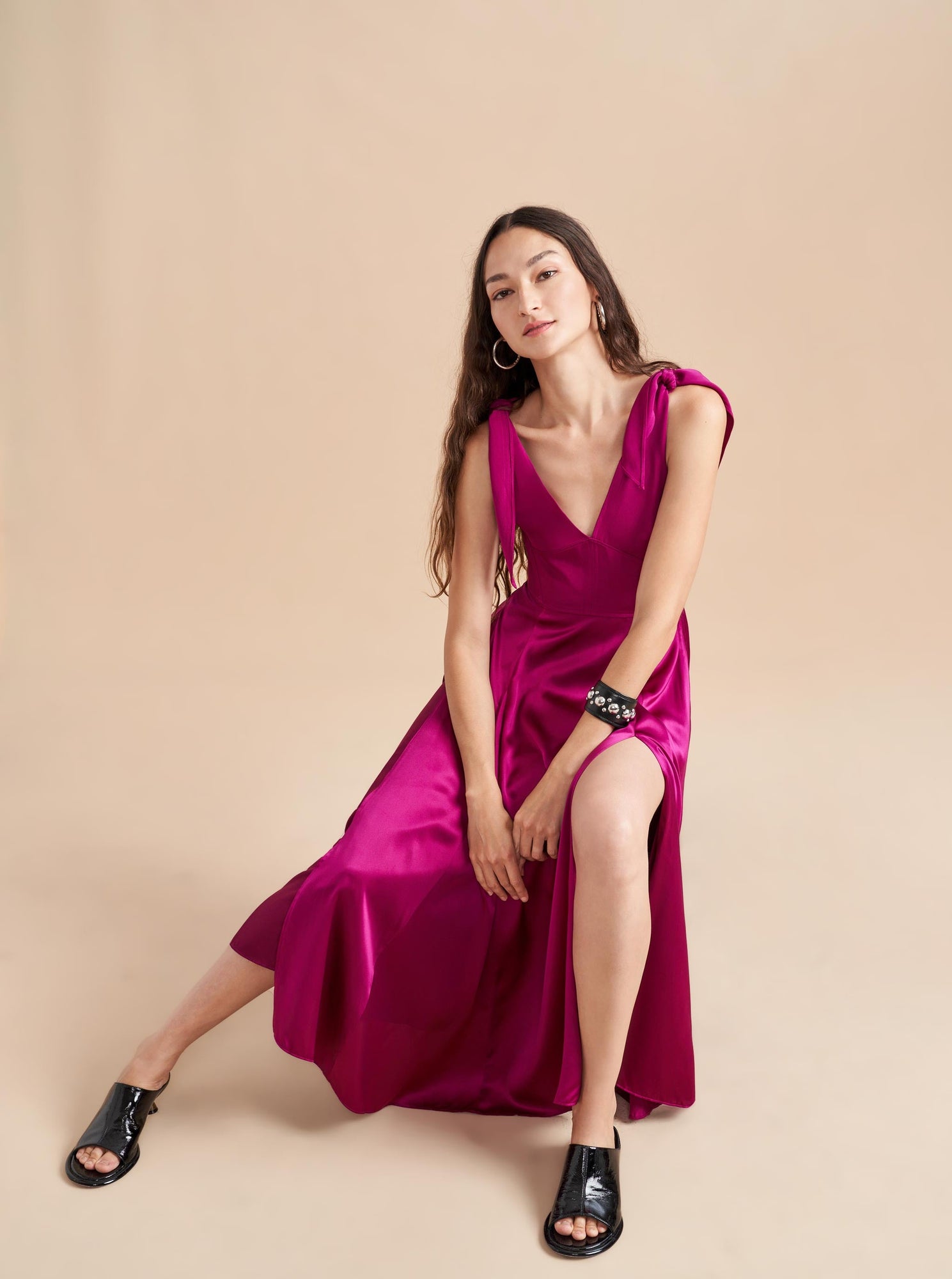 Charlotte Dress | Plum