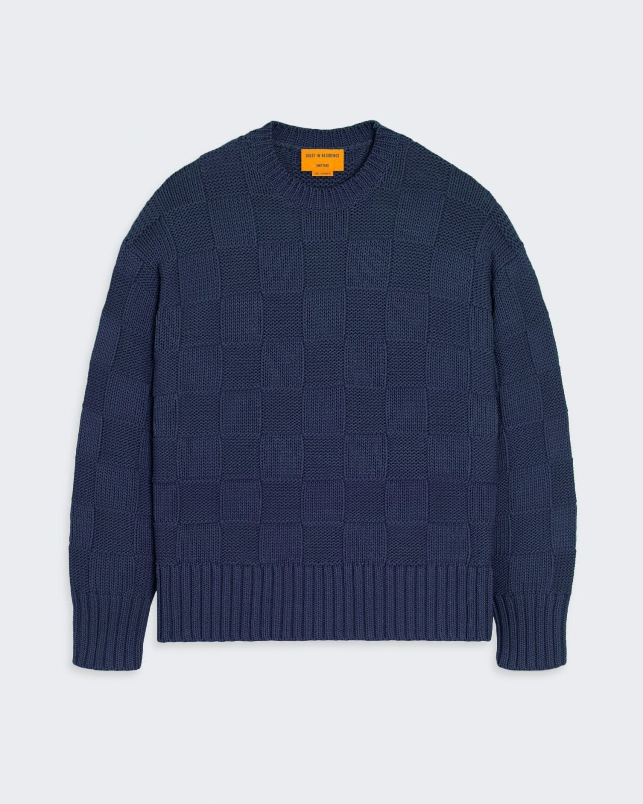 Womens | Checker Cozy Crew | Midnight