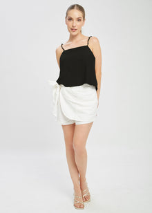 Cherry Skort | White