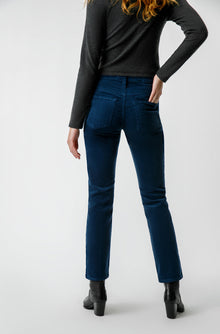 AMO Denim Chloe Crop Cord in Neptune