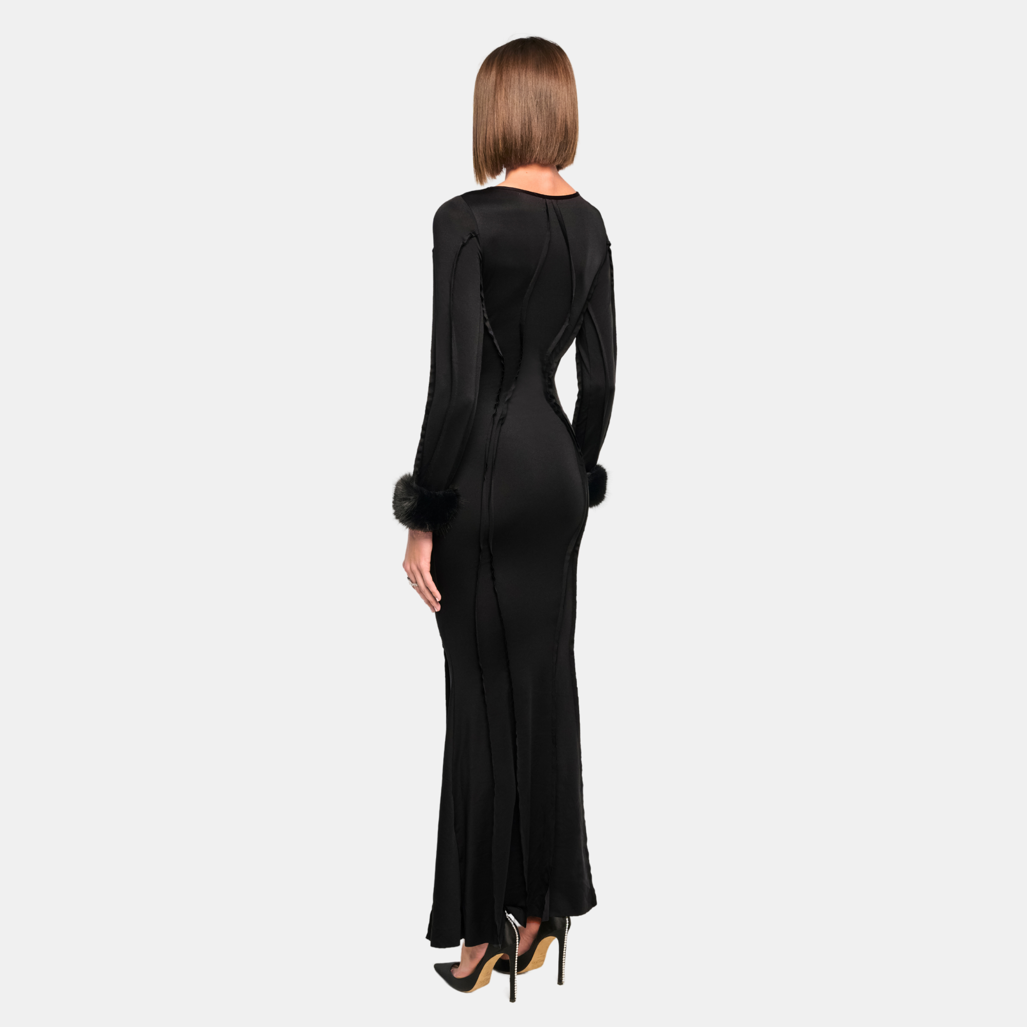 ciara black lace dress Ciara's Tom Ford Dress at the MTV VMAs 2021